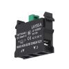 FXPCGZISH Mushroom Button Switch Waterproof Latching Momentary Self Reset Locking Panelboard Power Start Switch Red Green 10A 1NO1NC 22mm(NO Base,1NO1NC) view 1