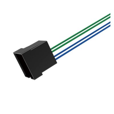 FXPCGZISH 4pin Drawing Process Aluminum Oxidation of Key 16A 250VAC DPDT Aluminum Panel Waterproof Rocker Switch(4pin Connector,9-24V)