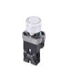 FXPCGZISH XB2-BW33B1C BW3361C Illuminated Knob Switch 2 Gears 3 Gears Normally Open Normally Closed Mechanical Button Switch Self-Lock LED Button Switch(White,380V) view 1
