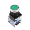 FXPCGZISH 1PCS Push Button Switch LA38-11BN LA38-11BNZS NO/NC Momentary/Latching 22mm 4 Screws Round Panel Cutout 2 Position Knob Switch (Color : Green, Size : Self-Locking) view 1