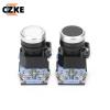 FXPCGZISH 1PCS Push Button Switch LA38-11BN LA38-11BNZS NO/NC Momentary/Latching 22mm 4 Screws Round Panel Cutout 2 Position Knob Switch (Color : Red, Size : Self-Locking) view 4