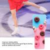 Ice Skating Balance Training Board Cute Donut Pattern Portable 9.25x3.54x2.76in for Skaters of All Levels view 2