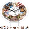 DIY Acrylic Puzzle Clock Kit 10 in, Spirit of Independence Clock Puzzles view 2
