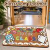 Classroom Welcome Mat, Welcome to Our Class Door Mat for Teachers, Soft Non Slip School Rug for Classroom Decor, Back to School Decorations for Kindergarten Primary Homeschool (2Pcs 15 * 23inch) view 2