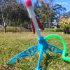 Mjaie Air Rockets Foot Pump Toy Sport Game Jump Stamp Outdoor Playset Toy Pressed Rockets view 3