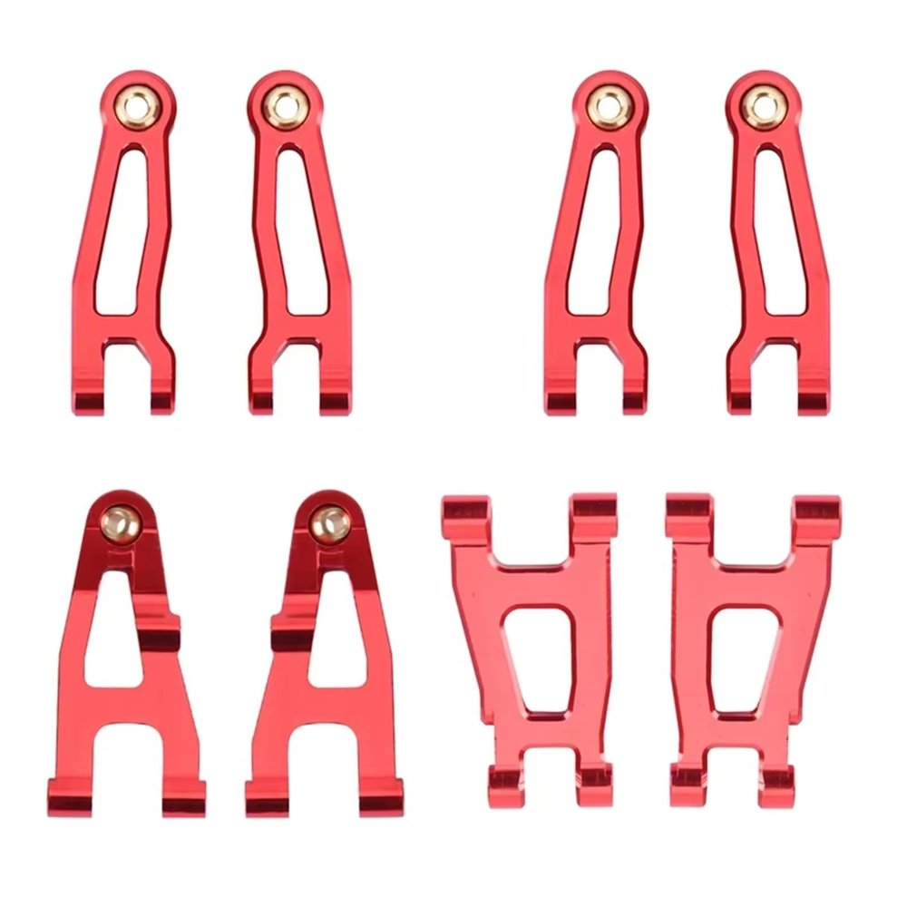 AQWBTYD RC Car Upgrade Parts Compatible with SG1603 for SG1604 for UDIRC UD1601 UD1602 1/16 RC Car Upgrade Parts Metal Front and Rear for Swing Arm Set