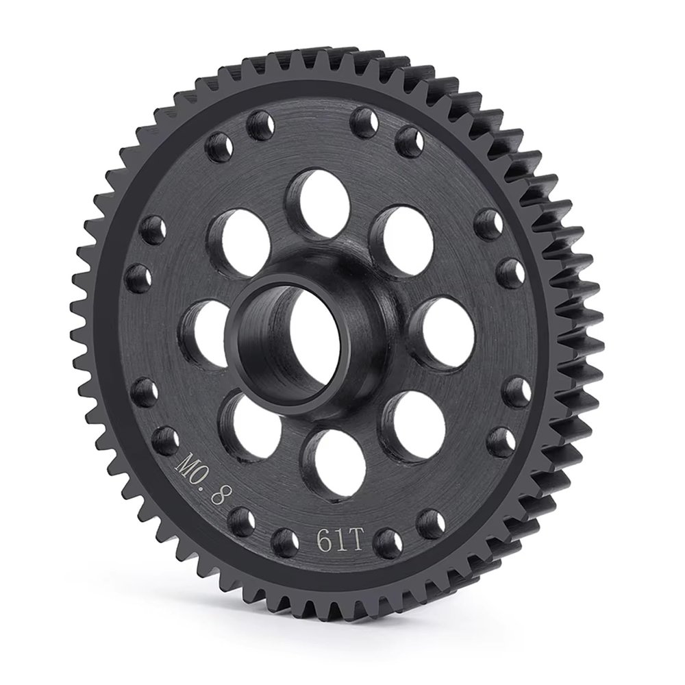 AQWBTYD RC Car Upgrade Parts Compatible with Gorgon for Monster Truck for RTR-ARA3230ST1 1/10 RC Car Upgrade Parts Accessories Steel 61T 32P Spur Gear Main Gear