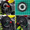 AQWBTYD RC Car Upgrade Parts Compatible with Gorgon for Monster Truck for RTR-ARA3230ST1 1/10 RC Car Upgrade Parts Accessories Steel 61T 32P Spur Gear Main Gear view 4