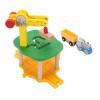ZIRLANLV Wooden Train Track Crane Toy for Kids view 2