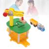 ZIRLANLV Wooden Train Track Crane Toy for Kids view 3