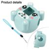 Shophubio Silicone Protective Case for Punirunes Interactive Digital Toy, Soft Skin Cover with Precise Cutouts, Shockproof Guard Shell, Pink and Blue(Blue) view 2