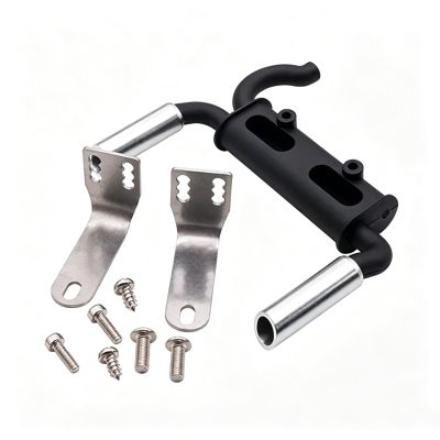 for Traxxas for TRX-4 for Axial for Scx10 1/10 Rc Crawler Metal Exhaust Pipe Upgrade Parts Modify Accessories RC Car Repair Kit