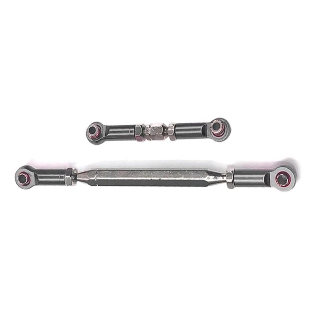 Compatible with MN D90 D99 for MN-90 FJ-45 1/12 RC Car Crawler Metal Adjustable Steering Linkage Servo Link Pull Rod Turnbuckle Linkage