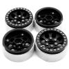 for Axial for SCX10 for Wraith for TRX4 for TRX6 CC01 F350 D90 90034 1/10 4Pcs Aluminum 1.9" Beadlock Wheel Rim Hub RC Crawler Car Rims view 1