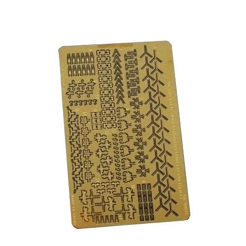 1/700 Scale Carrier Logistics Vehicles & Equipment Photo-Etched Metal Parts