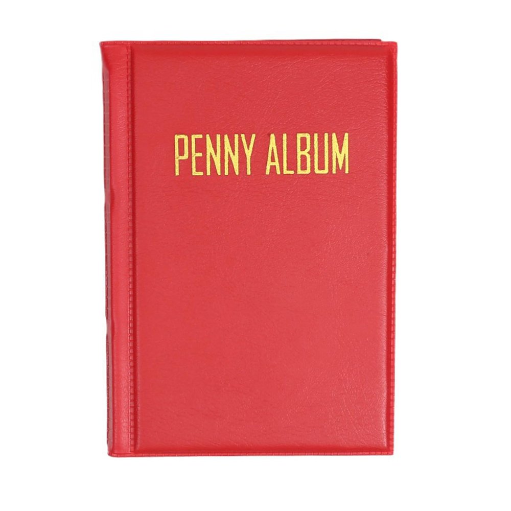 Coin Collector Album 108 Capacity Bills Stamps Storage Page Case for Easy Viewing Display Adults Hobbies Use Coin Collecting Album for