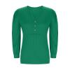 Babydoll Tops for Women Long Sleeve V Neck Baby Doll Peplum Blouses Shirts view 4