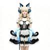 Realistic Octopus Feet with Ear Headband,Halloween Octopus Costume (Blue) view 3