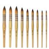 MVNOIRE Hair Wood Handle Watercolor Acrylic Artist Art Supplies Paintbrush view 1