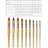 MVNOIRE Hair Wood Handle Watercolor Acrylic Artist Art Supplies Paintbrush view 2