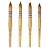 MVNOIRE Hair Wood Handle Watercolor Acrylic Artist Art Supplies Paintbrush view 4