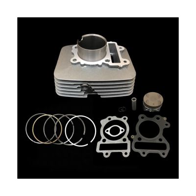150cc Big Bore Cylinder Piston Kit Fit for Benelli TNT125 BJ125-3E 154FMI-7 Engine 57.3mm Cylinder Piston Gasket Set Big Bore Cylinder Kit(for TNT125 135 TO150)(for Papio xo 125 to 150)