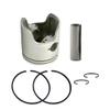 OiVAfjzp Piston Kit 6H4-11631-01 Std Two Ring 67MM Compatible with Outboard Motor 2 Stroke 40HP 50HP view 2
