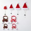 FJMQHU Small Pet Santa Hat and Scarf Christmas Costume Outfit Set for Guinea Pig Christmas Party view 1