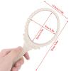 LPSEJAA Carved Handheld Vanity Makeup Hand Handle Cosmetic Compact Women view 2