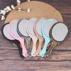 LPSEJAA Carved Handheld Vanity Makeup Hand Handle Cosmetic Compact Women view 4