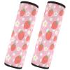 Nexawaveo Strap Covers 6.5"6.5" Strawberries Cute view 2