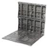MEYZJRC Interlocking Base Cartoon Character Storage Box Toy Storage Garage Model Kit Action Figure Stand Tabletop Centerpiece Assembly Suitable for, Style A view 1