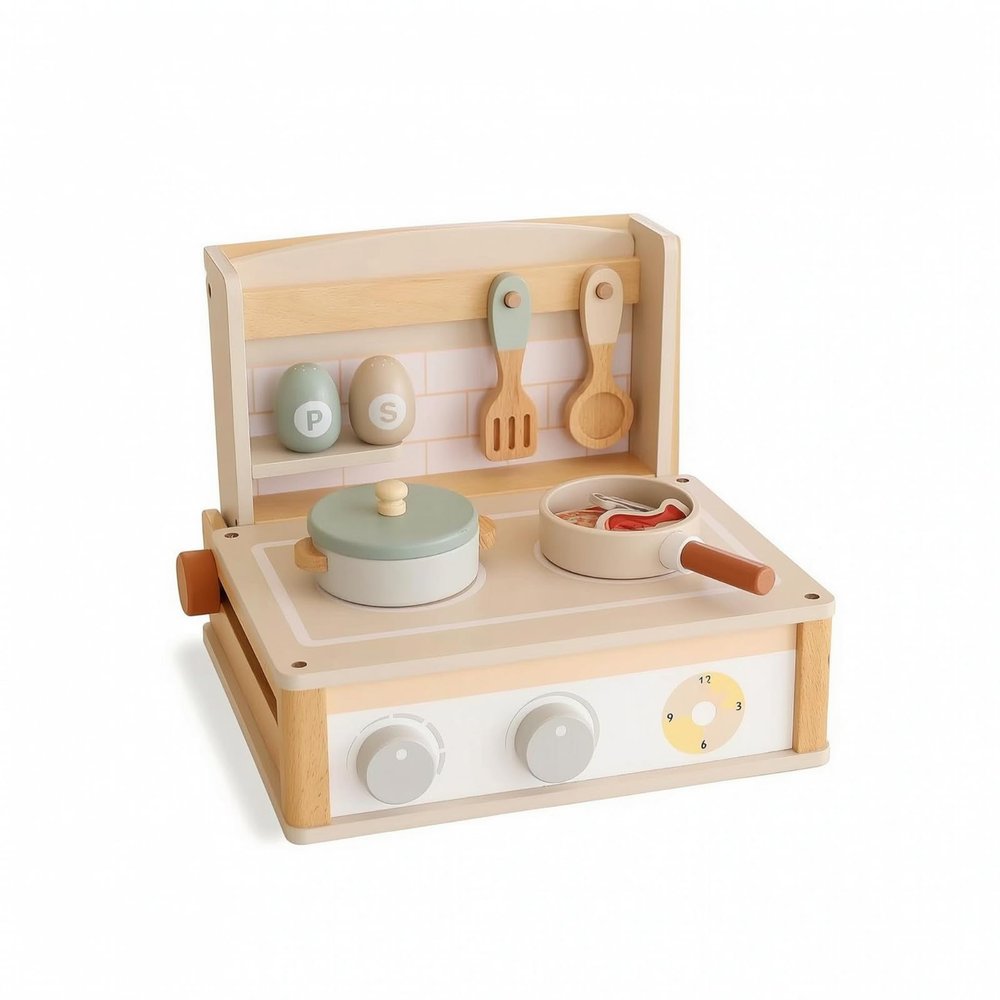 Xgdsnly Tabletop Culinary Play Set Colorful Toy Educational Pots and Pans Playset for Playroom, Preschool , Desktop Kitchen