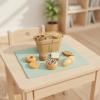 Xgdsnly Tabletop Culinary Play Set Colorful Toy Educational Pots and Pans Playset for Playroom, Preschool , Desktop Kitchen view 4