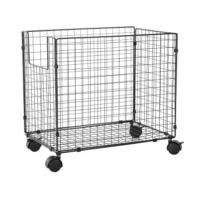 Rolling Large Stuffed Animal Storage Zoo Cage with Wheels