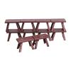 1:12 Scale Dollhouse Bench for Shadow Box Decor view 1