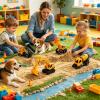 Garden Construction Sand Toys with Excavator Small Beach Toys Outdoor Truck view 2