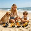 Garden Construction Sand Toys with Excavator Small Beach Toys Outdoor Truck view 3