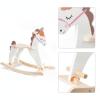 Qianly Wooden Rocking Horse Classic Rocking Horse Modern Minimalist-Style Rocker for Nursery view 3