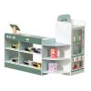 MotiveTech Supermarket Playset with Register Sturdy Pretend Supermarket Realistic Toy Checkout Counter for Young Children view 1