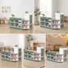 MotiveTech Supermarket Playset with Register Sturdy Pretend Supermarket Realistic Toy Checkout Counter for Young Children view 2