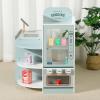 MotiveTech Supermarket Playset with Register Sturdy Pretend Supermarket Realistic Toy Checkout Counter for Young Children view 3