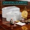 150 Pcs Pocket Coin Sleeves, Clear Coin Holders, Plastic Coin Pouches for Coins, Jewelry and Small Items, Collection Storage and Easy Sorting for Everyday Organization view 2
