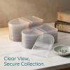 150 Pcs Pocket Coin Sleeves, Clear Coin Holders, Plastic Coin Pouches for Coins, Jewelry and Small Items, Collection Storage and Easy Sorting for Everyday Organization view 4