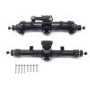 Compatible with Axial for SCX24 for Gladiator for Bronco C10 1/24 RC Crawler Car Upgrade Parts Front Rear Portal Complete Axle Set Accessories view 1