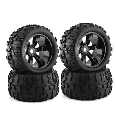 for ARRMA for Traxxas for Buggy 1/10 4Pcs 150MM Wheel Tires Truck 17Mm Hex RC Car Model Accessory Assemble Modified Replacement Rims