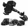 WYMZF Heavy Duty Truck Phone Holder for Mercedes-Benz Sprinter 4500 Cargo Van 2012-2016, Handle Clamp Mount Cell Phone Holder with Adjustable Arm for Semi Truck Pickup Excavator Bus RV view 1
