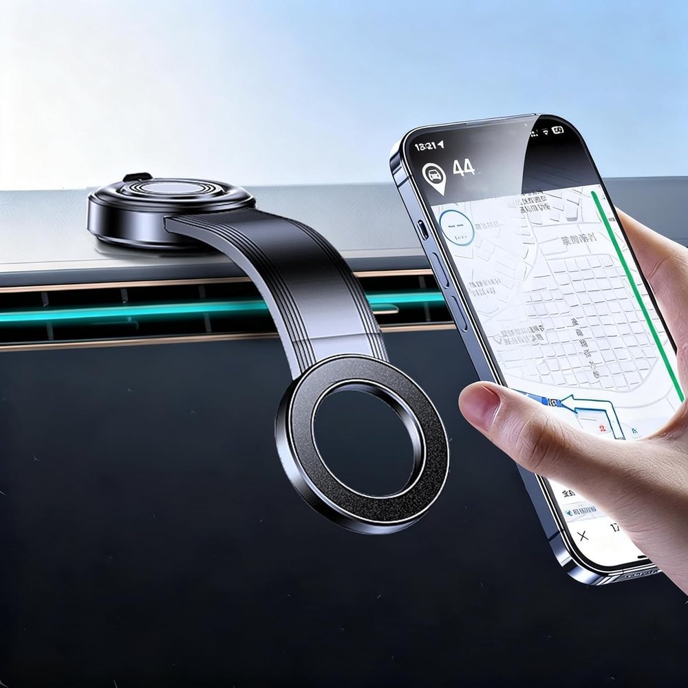 EAGRI Flexible Magnetic Car Phone Holder for Dodge Avenger 20122019, Dashboard Car Phone Holder Car Mount Bendable for All Smartphones