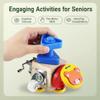 Senior Activity Cube with Mechanical Switches for Daily Hand Engagement view 2