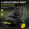 Qaba Pedal Go Kart for Kids with Adjustable Seat for 3-6 Years Black view 4